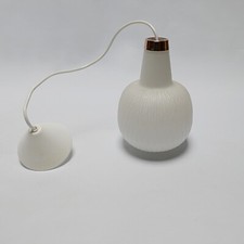 suspension Rispal design vintage 1970 en verre