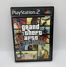 Grand theft auto gta San Andreas game PS2 Sony playstation WORKING
