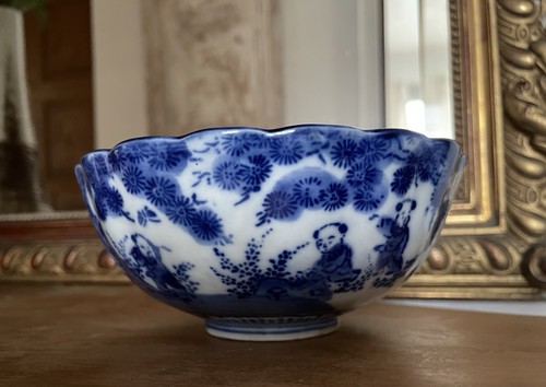Ancien grand bol chinois - ancien,