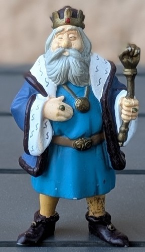 Figurine roi plastoy - figurine,