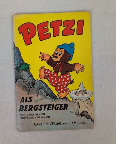 Petzi als bergsteiger - als, hansen