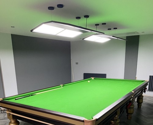 éclairage table billard - de,