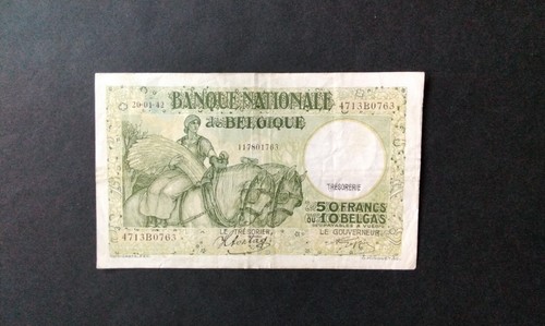 Billet banque 50fr belge - banque,
