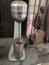 Vintage Oster Malt/Shake Drink Mixer Blender Steel Stainless Cup Model 40 Jade