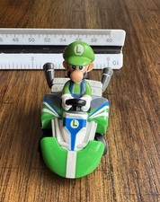Mario Kart Wii Micro Racer LUIGI Tomy Nintendo 2-in-1 Racer & Wheelie