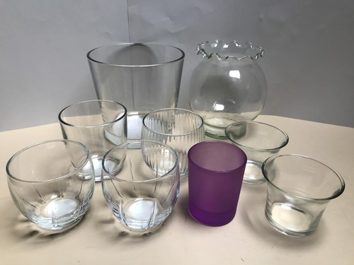 Lot bougeoirs ou - 9,