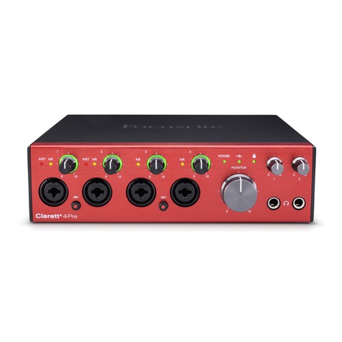 Focusrite clarett 4pre - focusrite,
