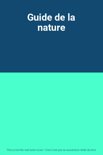 Guide nature - guide, de