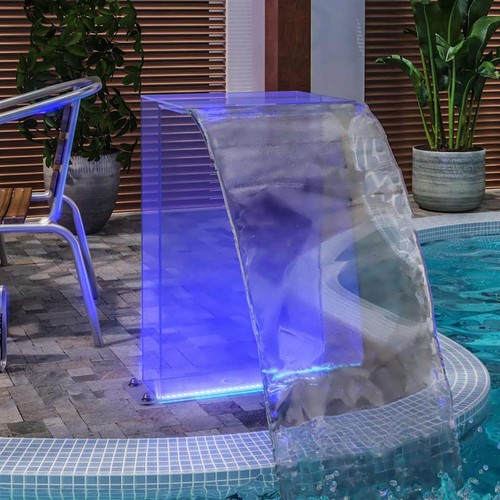 Fontaine piscine avec led - avec,