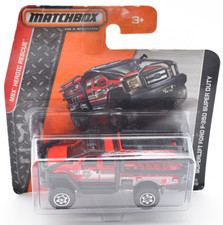 Matchbox Superlift Ford F-350 pompiers 85/120 2014 carte courte Superfast
