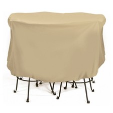 SMART LIVING 2D-PF74005 Bistro Set Cover, 74" x 44", Large, KHAKI