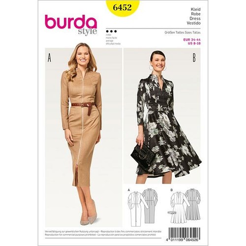 6452 patron burda - burda, 2