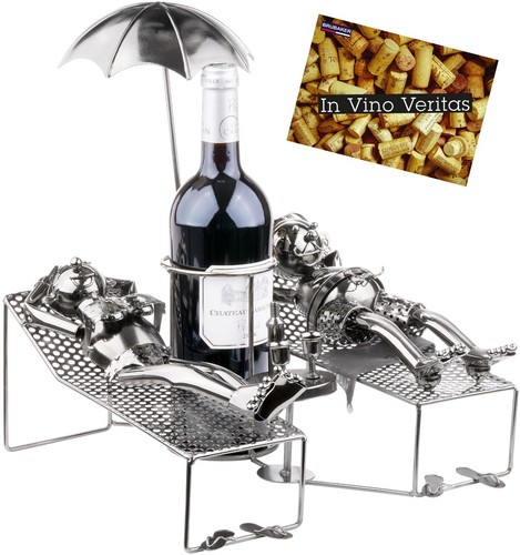 Porte bouteille vin couple - porte-bouteille, de