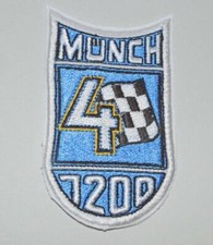 A machine embroidered hand