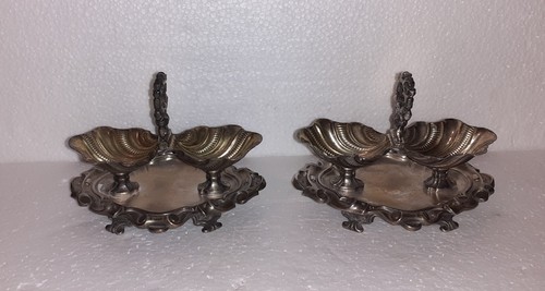 Lot salieres argent massif - lot,