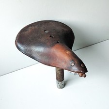 Selle vélo vintage cuir Henri