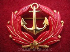 Broche Vintage Palmes Couronne