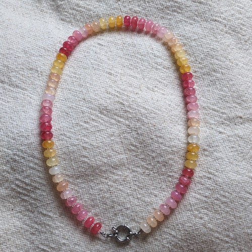 Collier multicolore perles - collier, en