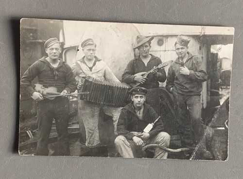 Carte photo marins bateau - carte,