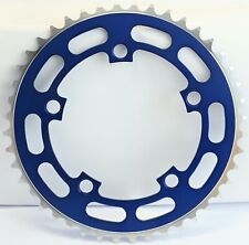 Old School BMX Chainring 5 Bolt Blue 110 BCD