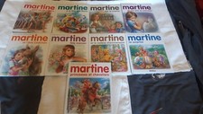 Lot de 9 livres MARTINE de G