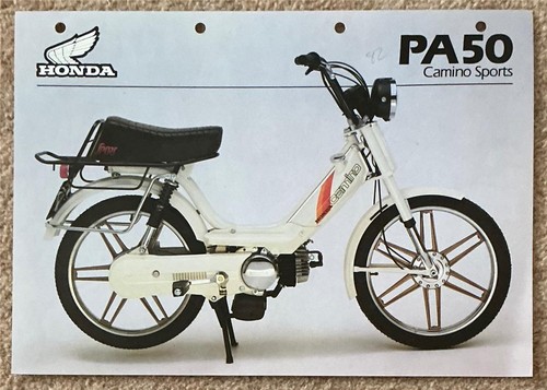 Honda pa50 camino sports moped - pa50,