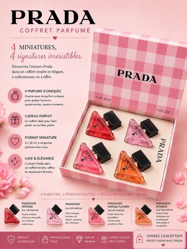 Coffret prada miniature 4 - coffret,