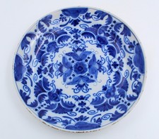 Assiette en faïence : Delft