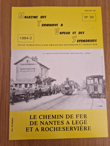 Magazine tramways vapeur et - tramways, à