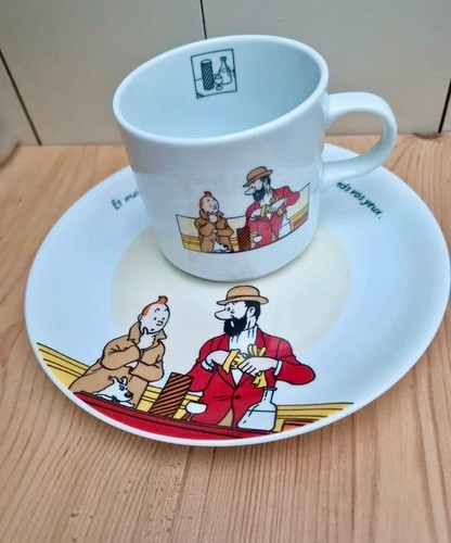 Tintin ensemble assiette - tintin-ensemble, et