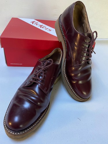 Derbys oxfork cuir lisse - 39,