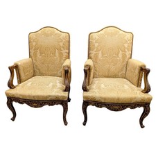 Fauteuils bergère style Louis