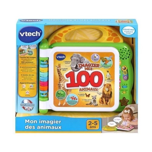 Vtech mon imagier bilingue - imagier,