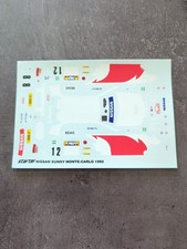 Decal 1/43 Nissan Sunny rallye