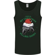 Pyjama De Noël Pour Gamer T-Shirt Sans Manches Joypad Vidéo Jeu Xmas Pour Hommes