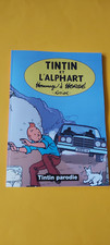PARODIE HOMMAGE A HERGE TINTIN ET L'ALPH-ART PAR RODIER ALBUM EN COULEURS
