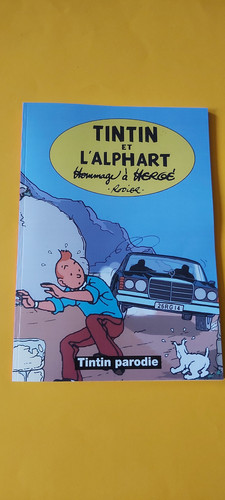 Parodie hommage herge tintin - herge,