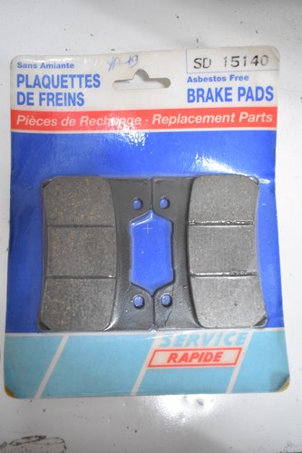 Plaquettes frein avant yamaha - plaquettes,