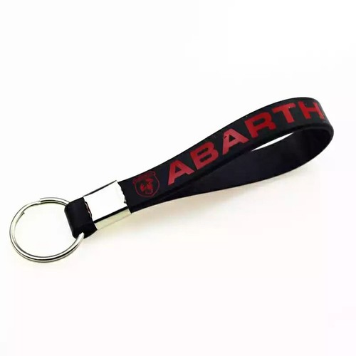 Porte clés silicone acier - porte-clés,