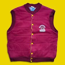 Washington Redskins K Way NFL 1983 Vest Vest Cotton Size L Vintage Burgundy 80s