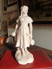 Sculpture terre cuite Joueuse