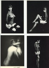 LOT OF 6 EROTIC NUDE FEMALE ARTISTIC POSTCARDS 212G