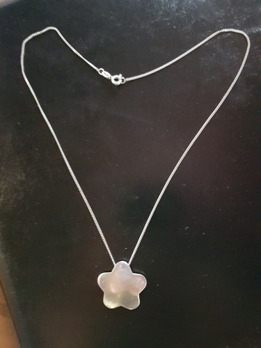 Chaine argent massif - , pendentif