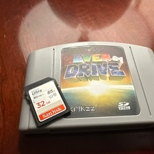 Krikzz EverDrive 64 v3 for Nintendo 64 N64 Tested & Works Great! W/ 32GB Card!