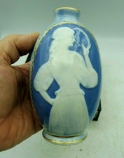 VASE  PORCELAINE DE LIMOGES