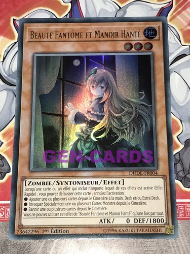 Carte beaute fantome - carte,