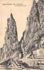CPA BELGIQUE ENVIRONS DE DINANT LE ROCHER BAYARD