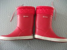 bottes de pluie/neige - doublure chaude  - marque Aigle - fille pointure 35