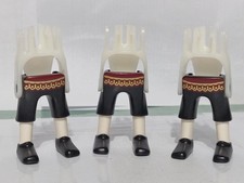PLAYMOBIL X3 JAMBES NOIRES