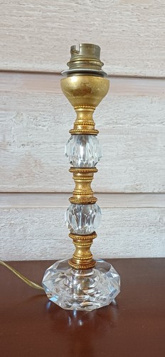 Ancien pied lampe - de, boules